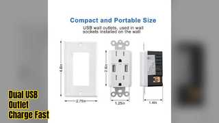 Ładowarka hotelowa z podwójnym gniazdem USB, wymieniona w wykazie ETL