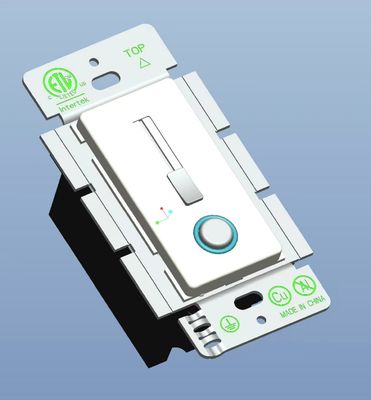120V Rectangle 12V Dimmer Switch with Driver